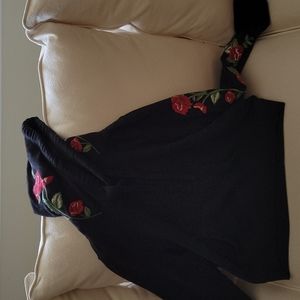 Hollister cropped sweater